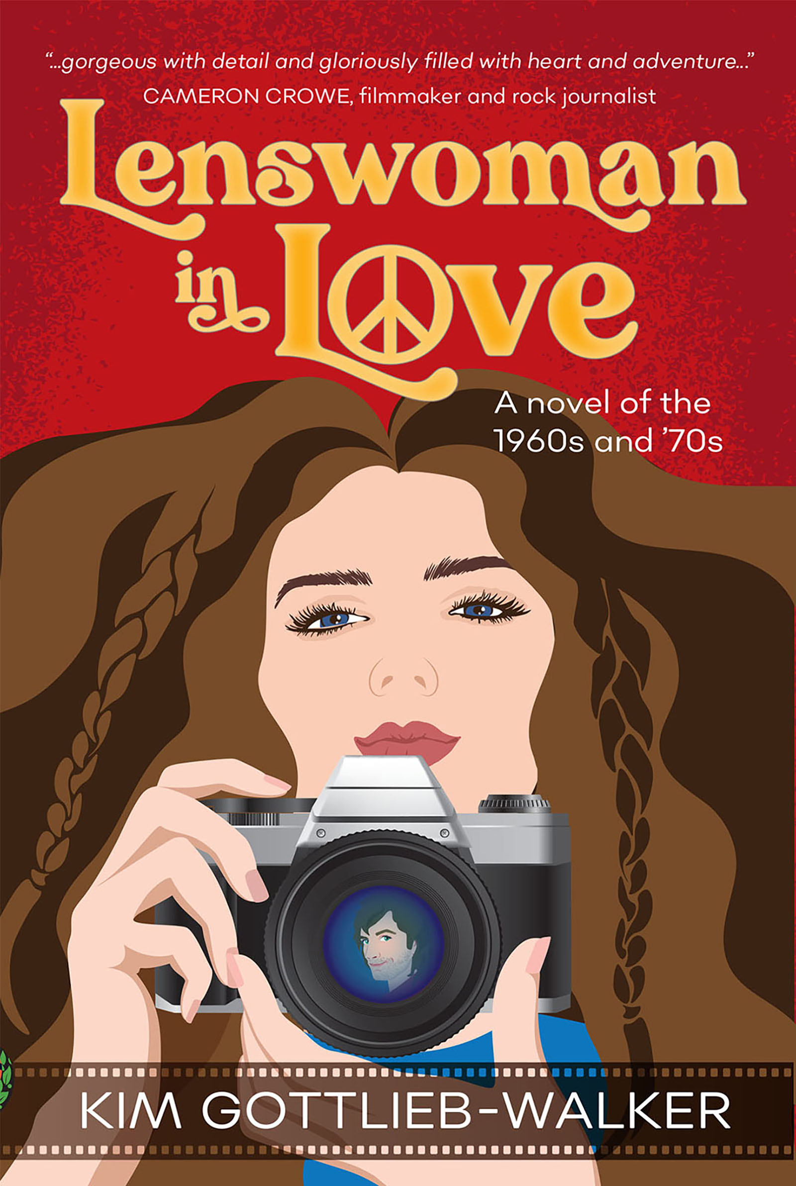 Cover of Lenswoman in Love: a novel of the 1960s & '70s